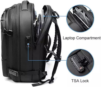 Vacuüm backpack 60L